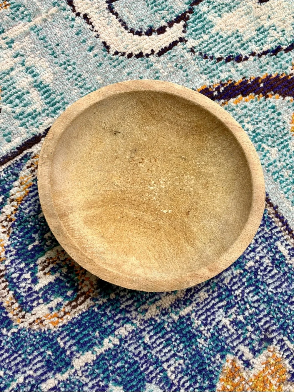 Handcrafted Rustic Wooden Bowl